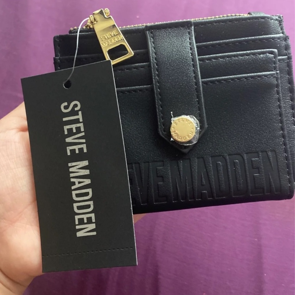 Steve Madden black wallet